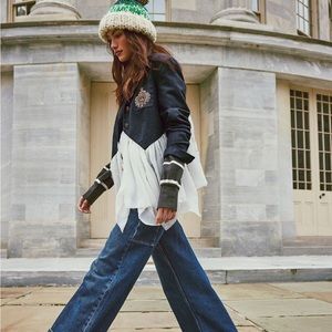 Free people ballet school blazer in size Small, NWT.